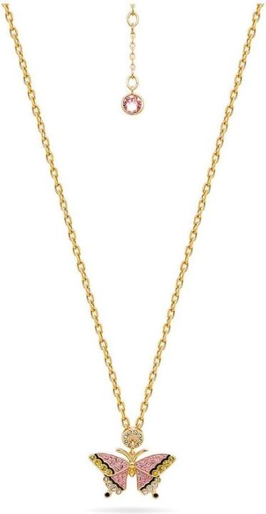 Immagine prodotto Swarovski Collana Idyllia Butterfly Oro (Metallo Swarovski, 46 - 51 cm)