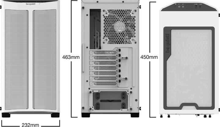 Image du produit be quiet! Pure Base 500DX (Mini-ITX, ATX, mATX)