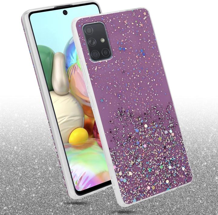 Produktbild Cadorabo TPU Cover funkelnder Glitter (Samsung Galaxy A71 5G)