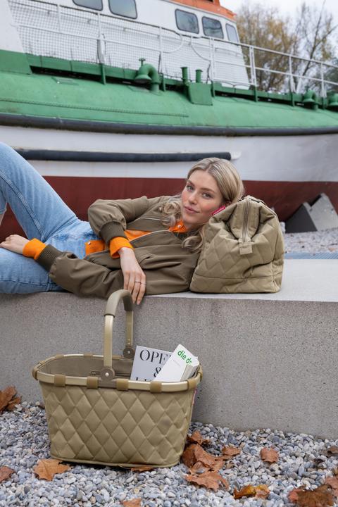 Produktbild reisenthel Schultertasche Allrounder L Rhombus Olive