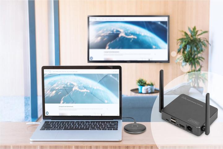 Immagine prodotto Digitus Wireless Collaboration System (50 m, HDMI 2.0)