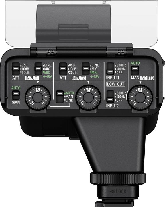 Actual product image Sony XLR-K3M Dual-Channel Digital XLR Audio Adapter Kit with Shotgun Microphone (Camera-specific microphone, Various video accessories)