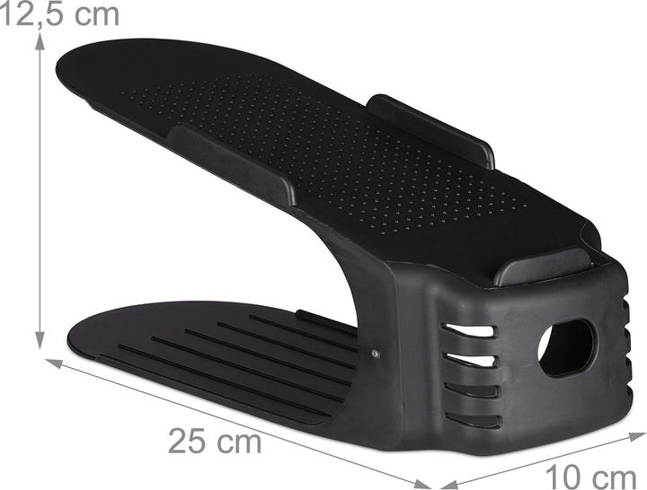 Image du produit Relaxdays Empileur de chaussures (10 x 25 x 12,5 cm)