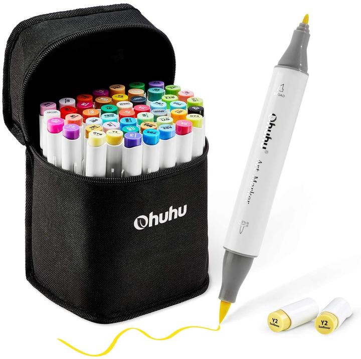 Image du produit Ohuhu Marqueur artistique Honolulu B (Multicolore, 48 x)