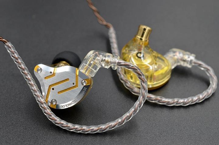 Produktbild KZ Akustik ZS10 Pro. Goldene 3 5-mm-Ohrhörer (Kabelgebunden)