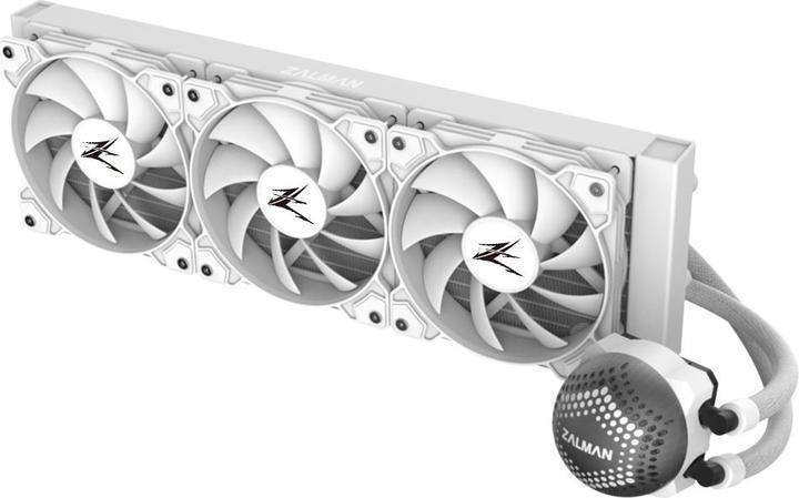 Immagine prodotto Zalman ALPHA36 White CPU Liquid Cooler 360mm Radiator 3 x 120 mm Fan ARGB pump Dual