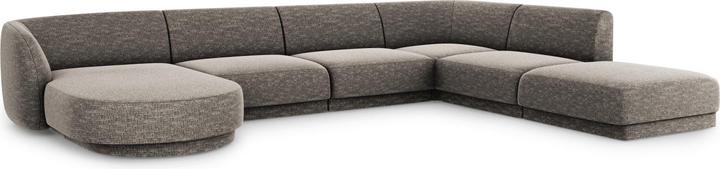 Actual product image Micadoni Panoramic Right Corner Sofa, "Miley", 6 Seats, 330x255x70Made in Europe (Sofa landscape)