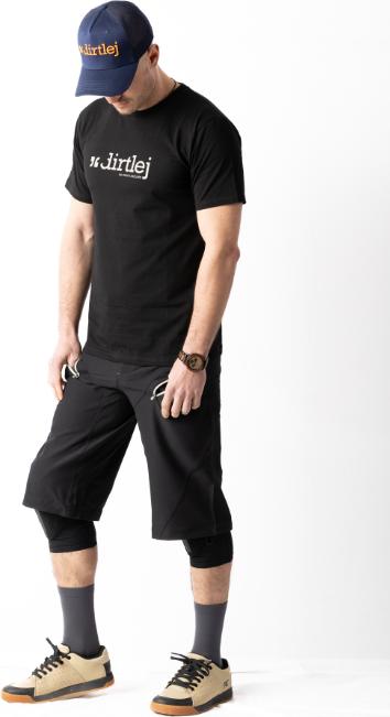 Produktbild dirtlej Casual T-Shirt, schwarz/grau, L (L)