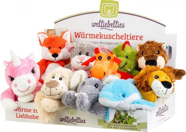 Immagine prodotto Welliebellies Animali riscaldanti grandi assortiti