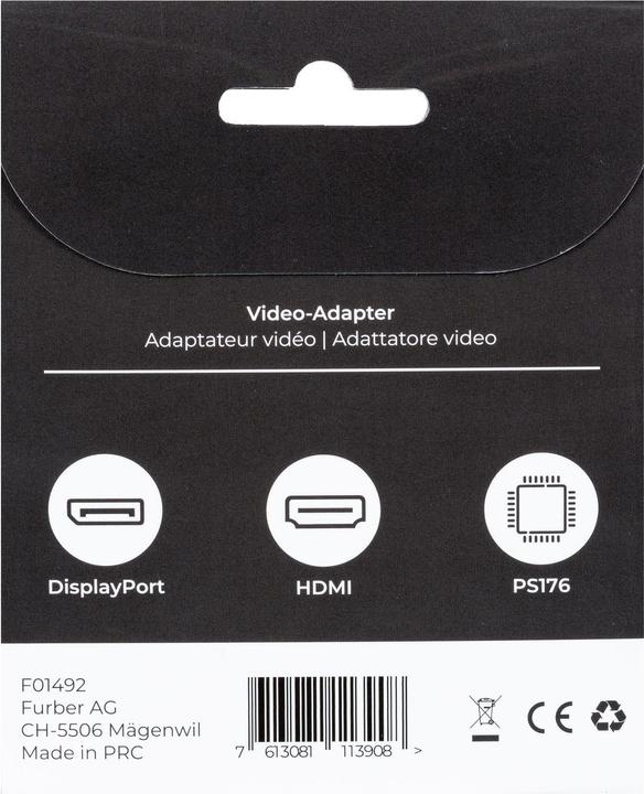 Produktbild Onit DisplayPort zu (HDMI, 5.10 cm)