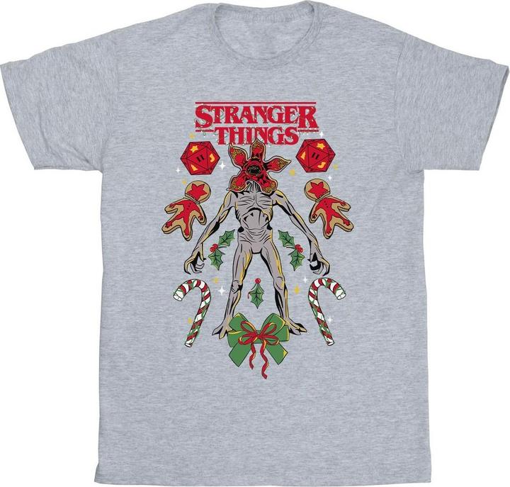 Netflix Stranger Things Christmas Demogorgon TShirt