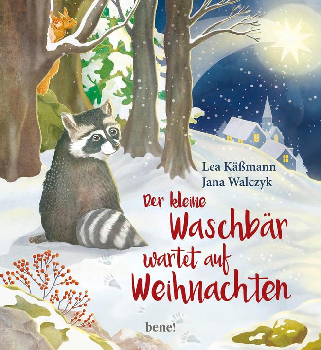 Produktbild Der kleine Waschbär wartet auf Weihnachten – ein Bilderbuch für Kinder ab 2 Jahren (Deutsch, Lea Kässmann, 2019)