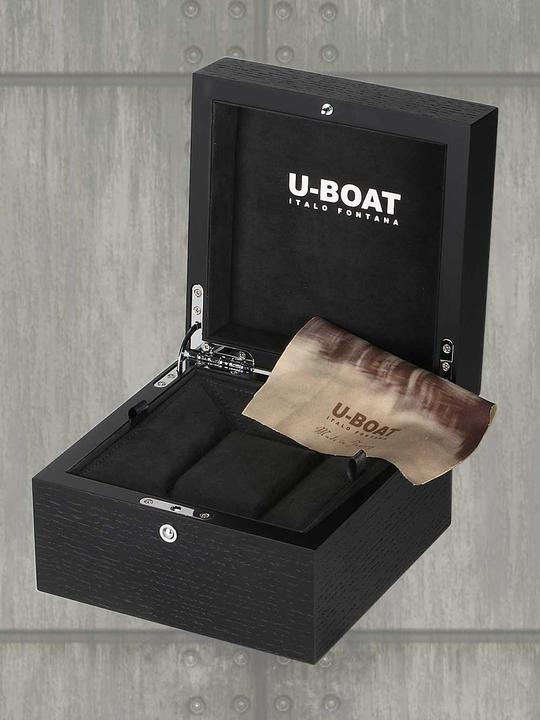 Immagine prodotto U-Boat 9674 Capsoil Doppioempo SS GMT (Orologio da polso analogico, 55 mm)