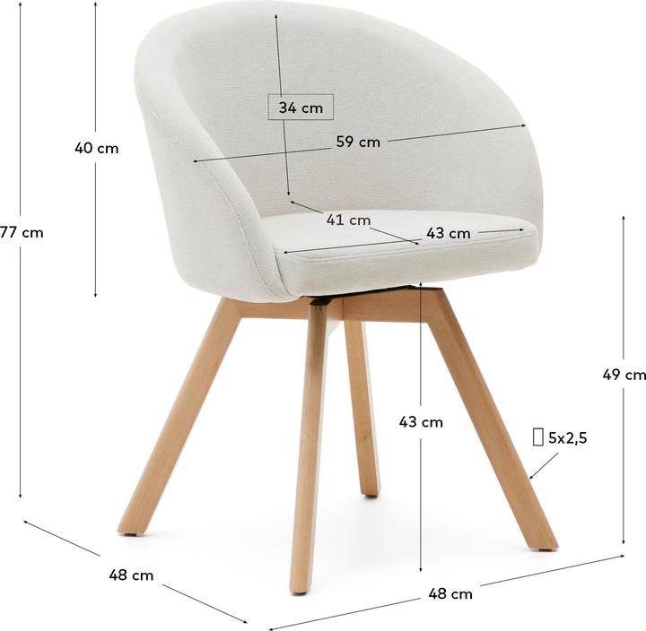 Actual product image Kave Home Marvin