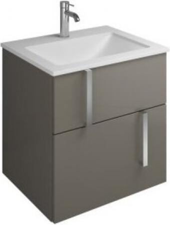 Produktbild burgbad Eqio Mineralguss-Waschtisch inklusive Waschtischunterschrank, Breite 620 mm