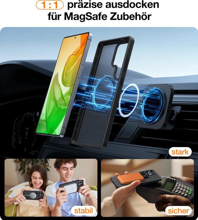 Actual product image Torras Guardian-Mag (Samsung Galaxy S25 Ultra)