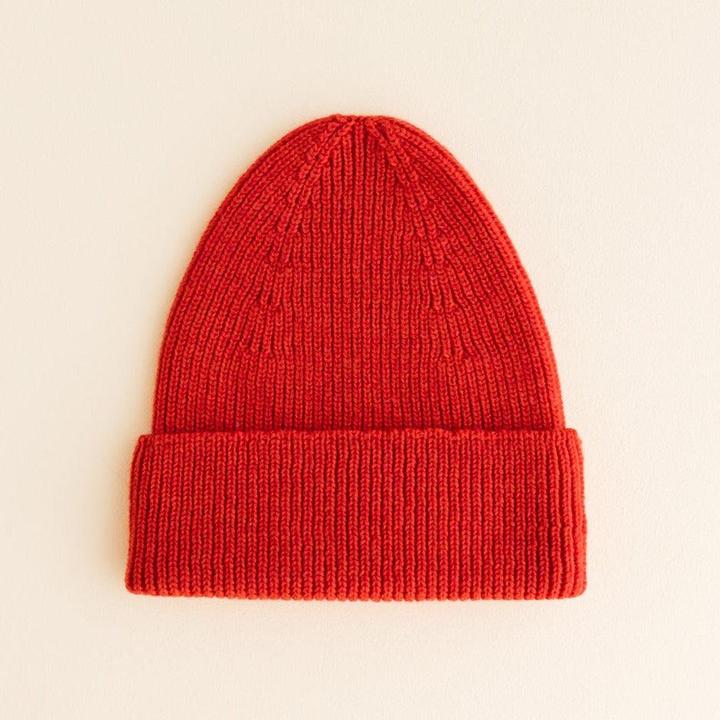 Actual product image Hvid Beanie Fonzie Red