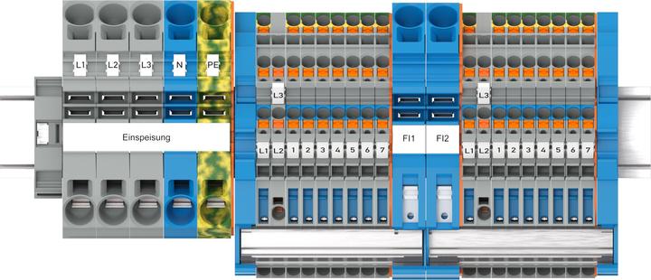 Produktbild Wago Hauptverteiler Set FI (Verteiler)