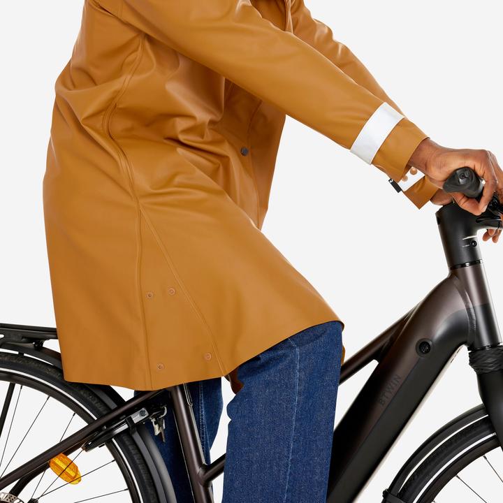 Produktbild Btwin Fahrrad Parka City 540 wasserdicht unisex gelb (L)