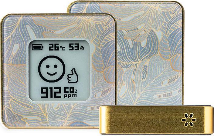 Actual product image NoName Smart Home Air Quality Sensor/Gold/Flor Airv-Flor