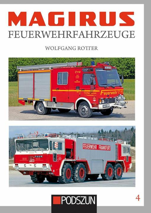 Immagine prodotto Magirus Feuerwehrfahrzeuge Band 4 (Tedesco, Wolfgang Rotter, 2024)