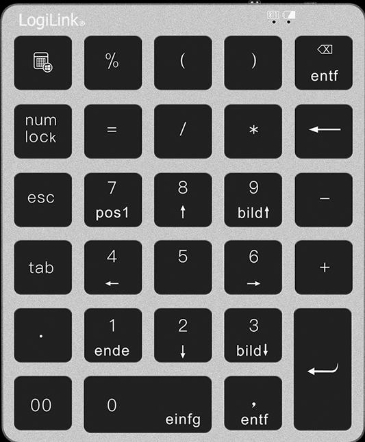 Actual product image LogiLink Check (Eng. Int., Wireless)