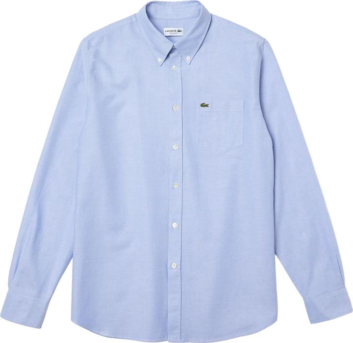 Actual product image Lacoste Mens Oxford Cotton Regular Shirt (S)