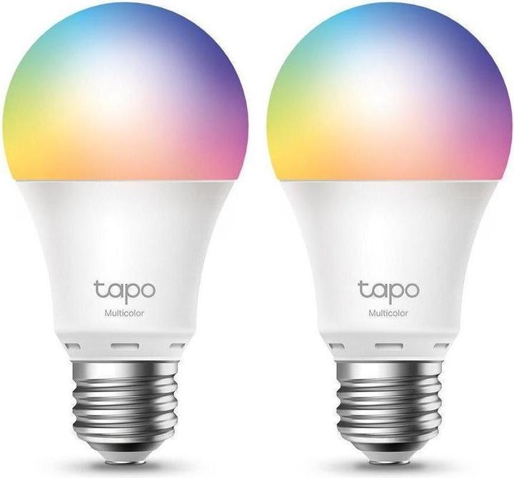 TP-Link Tapo L530E (2-pack) (E27, 8.70 W, 806 lm, 2 x, F)