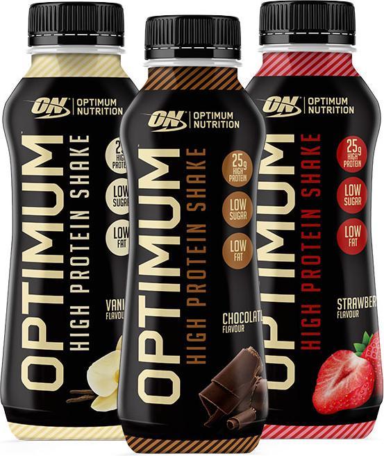 Actual product image Optimum Nutrition High Protein Shake (330ml) (Vanilla, 1 x)