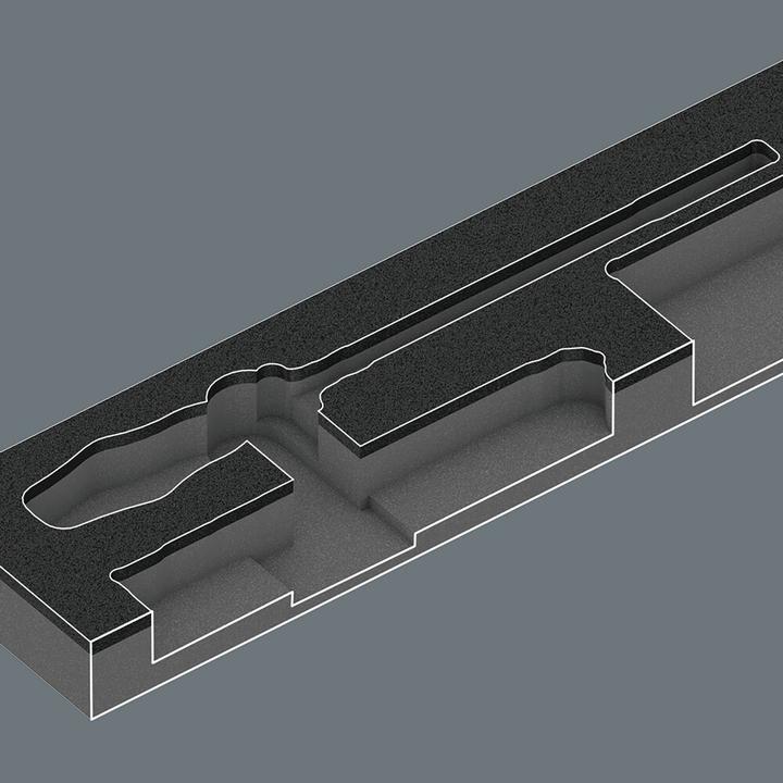 Image du produit Wera 9750 Insert en mousse KK et Tool-Check PLUS 1