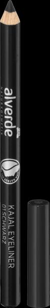 Actual product image dm alverde Kajal (01 Black)