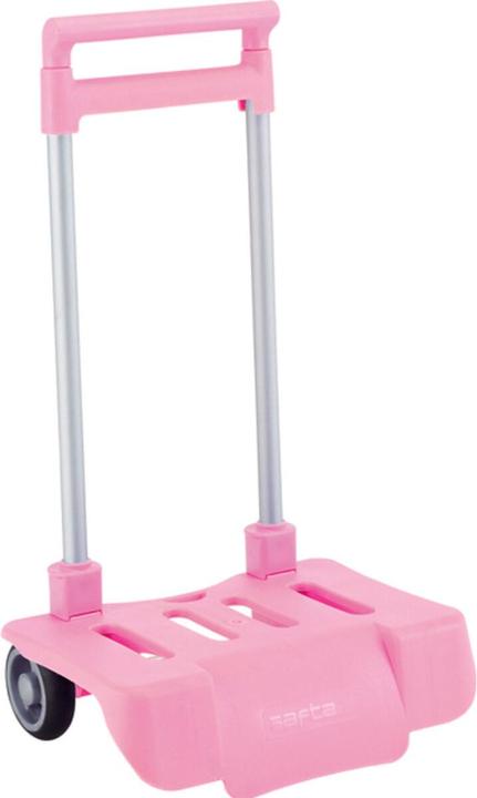 Produktbild Safta Zusammenklappbarer Rucksack-Trolley Rosa (23 l)