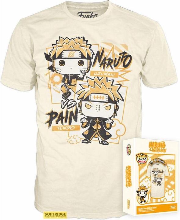 Funko Naruto Boxed Tee T-Shirt Naruto v Pain Grösse XL (XL)