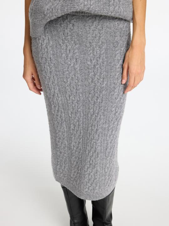 Produktbild Selected Femme Zopfstrick Midirock (S)