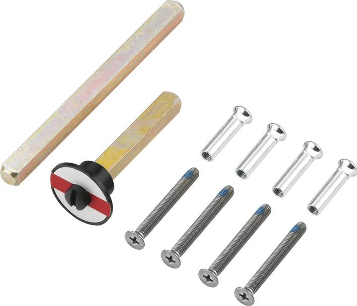 FSB ASL accessory bag for ÖNORM WC sets, door thickness 39 - 58 (Door plate set)