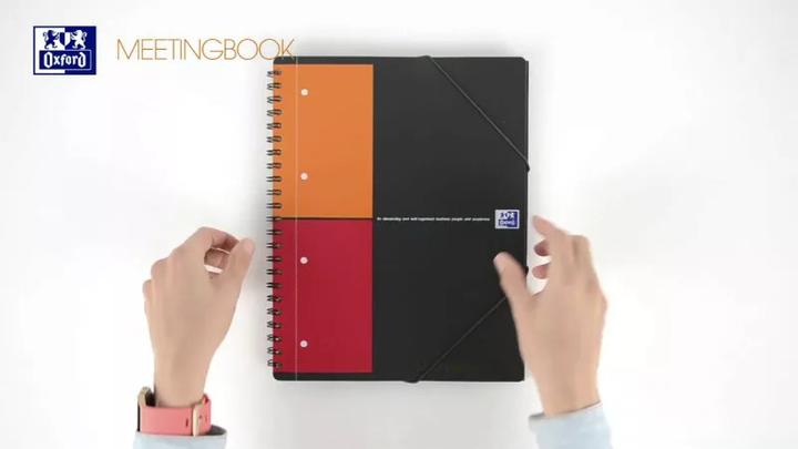 Actual product image Oxford Meetingbook (A5+, Lined, Soft cover)