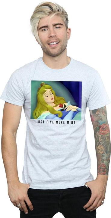 Immagine prodotto Disney Princess Sleeping Beauty Five More Minutes Maglietta Uomo (L)