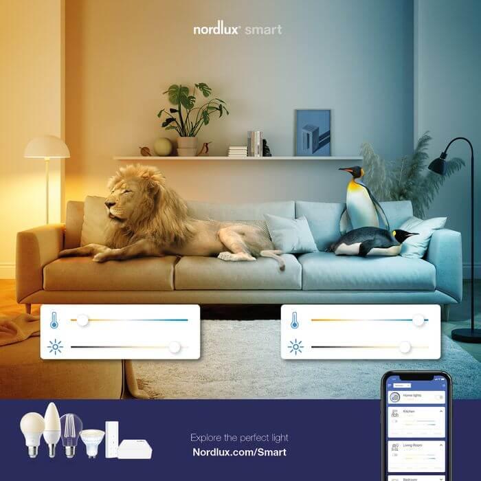 Produktbild Nordlux Starterset E27 Smart Light (E27, 7 W, 900 lm, 6 x, E)
