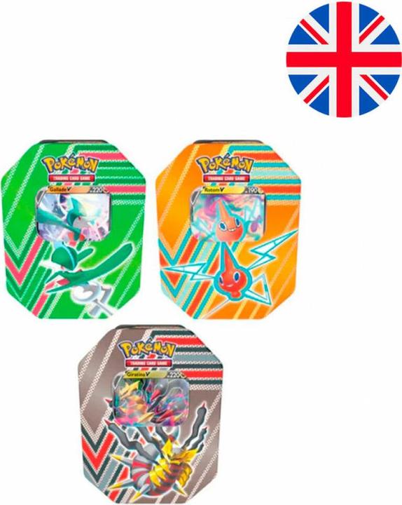 Image du produit Pokémon Hidden Potential Fall 2022 V Tin Box (Anglais, Tin)