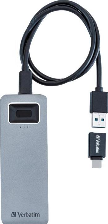 Produktbild Verbatim Fingerprint Secure SSD USB 3.2 Gen 1 USB-C 512GB (512 GB)