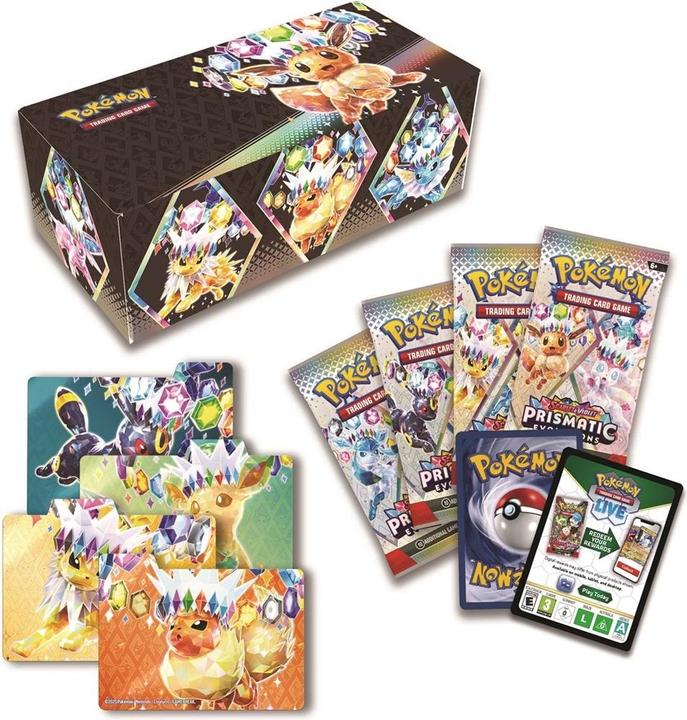 Actual product image Pokémon P-EN SV08.5 'Prismatic Evolutions' Surprise Box (English, Booster Pack)