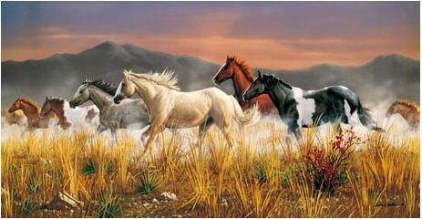 Actual product image Clementoni Horses (13200 pieces)