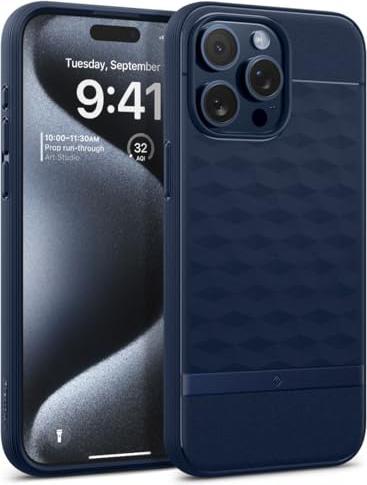Produktbild Caseology Parallax Mag Magsafe Iphone 15 Pro Midnight Blue (Apple iPhone 15 Pro)