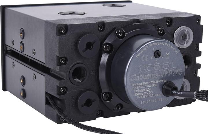 Immagine prodotto Alphacool Ghiacciaia - Singola Laing D5 con pompa del ghiaccio VPP755