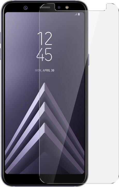 Actual product image Avizar Crystal clear film, glass screen protector (1 Piece, Samsung Galaxy A6+)
