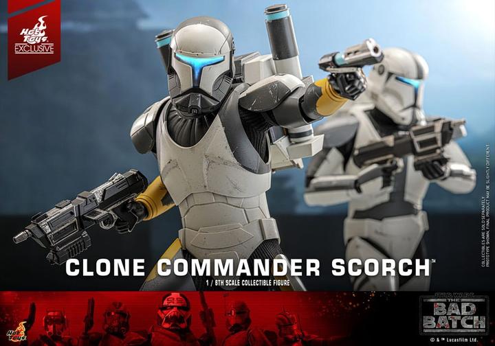 Image du produit Hot Toys Star Wars - The Bad Batch Clone Commando Scorch Exclusive Actionfigur