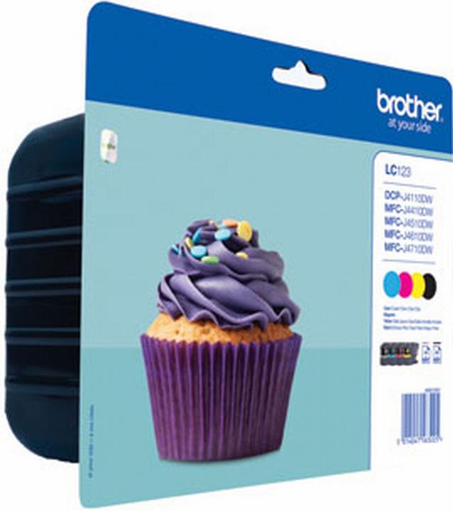 Produktbild Brother LC-123VALBP Value Pack (M, BK, Y, C)