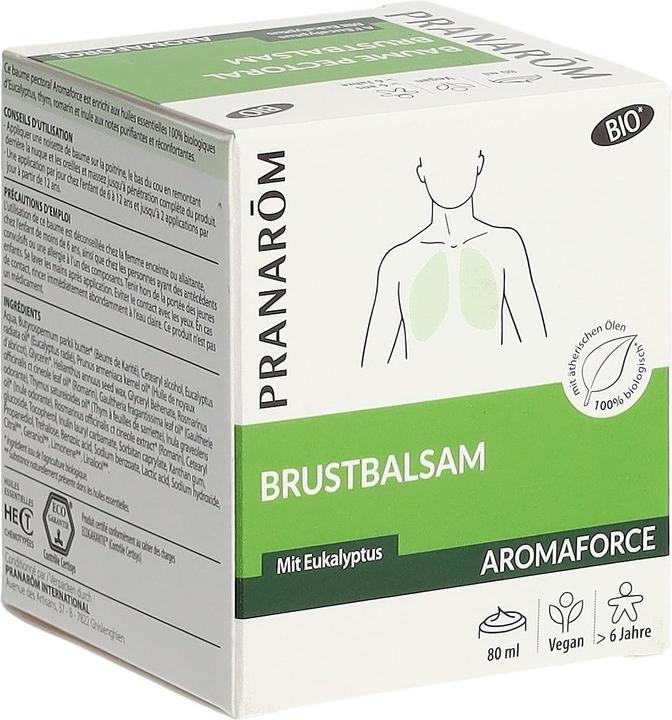 Produktbild Pranarom AROMAFORCE - Brustbalsam Bio