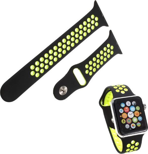 Produktbild MU Classic Silikon Armband gelocht (44 mm, 45 mm, 42 mm, Silikon, Apple Watch Series 2, Apple Watch Series 1, Apple Watch Series 3, Apple Watch Series 9, Apple Watch SE, Apple Watch Series 4, Apple Watch Series 5, Apple Watch Series 6, Apple Watch Series 7, Apple Watch Series 8)