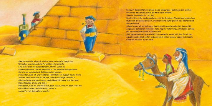 Actual product image Jim Knopf: Jim Knopf im Land der Pyramiden (German, Charlotte Lyne, Michael End, 2019)